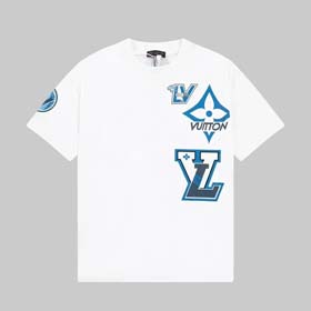 Louis Vuitton LV Mode großes Logo T-Shirt (15 Stile) - 1710  