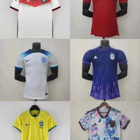 Argentinien Trikot Messi Spiel Uniform Sommer kurzärmelige Fußball Uniform-1904  