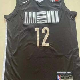 NBA Morant Hitzepresse Basketball Sportbekleidung schnell trocknende ärmellose Weste (4 Stile) - 195  