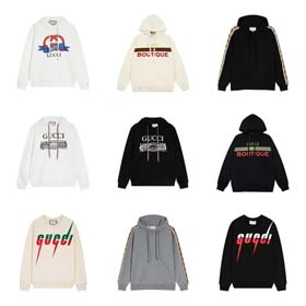 GUCCI neue Blitz Buchstabe gedruckt Casual Sweatshirt-2173  