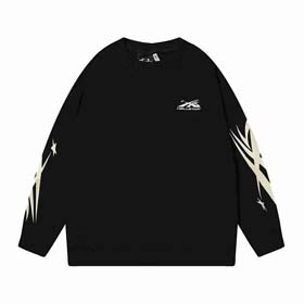 Hell Star Kylin Armdruck Terry Casual Sweatshirt (40 Stile) - 2212  