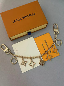 Louis Vuitton LV Blumenkette Schlüsselanhänger mit Charme-3921  