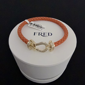 Feiden Voll Diamant Diamant Pferdeschuh Schnalle Armband-3998  