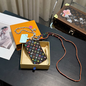 Louis Vuitton LV Brief Kette Reißverschluss Münze Schlüsseltasche-4061  