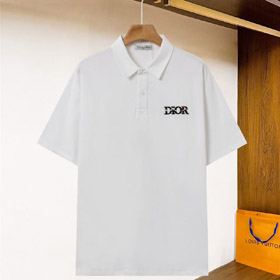 Dior Einfaches lockeres und vielseitiges POLO Shirt T-Shirt (3 Stile)-2828  