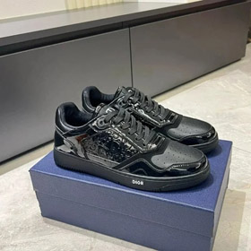 DIOR Rindleder Lackleder Komfortable und vielseitige Low-Top Sneakers (29 Stile)-2998  