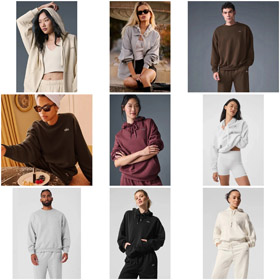 ALO neue chinesische Baumwolle atmungsaktives Rundhalssweatshirt-4468  