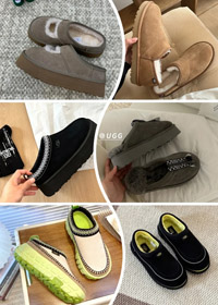 UGG Tazz komfortable weiche Mode Verschleiß Höhenerhöhung warm-4500  