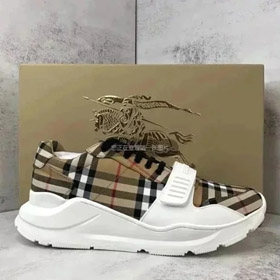 Burberry Vintage Mesh Logo Druck Low-Top Sneakers-2952