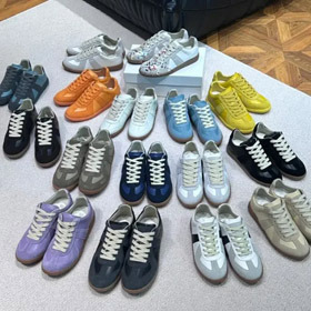 Maison Margiela Kalbsleder Replica Retro Low-Top Sneakers-2962